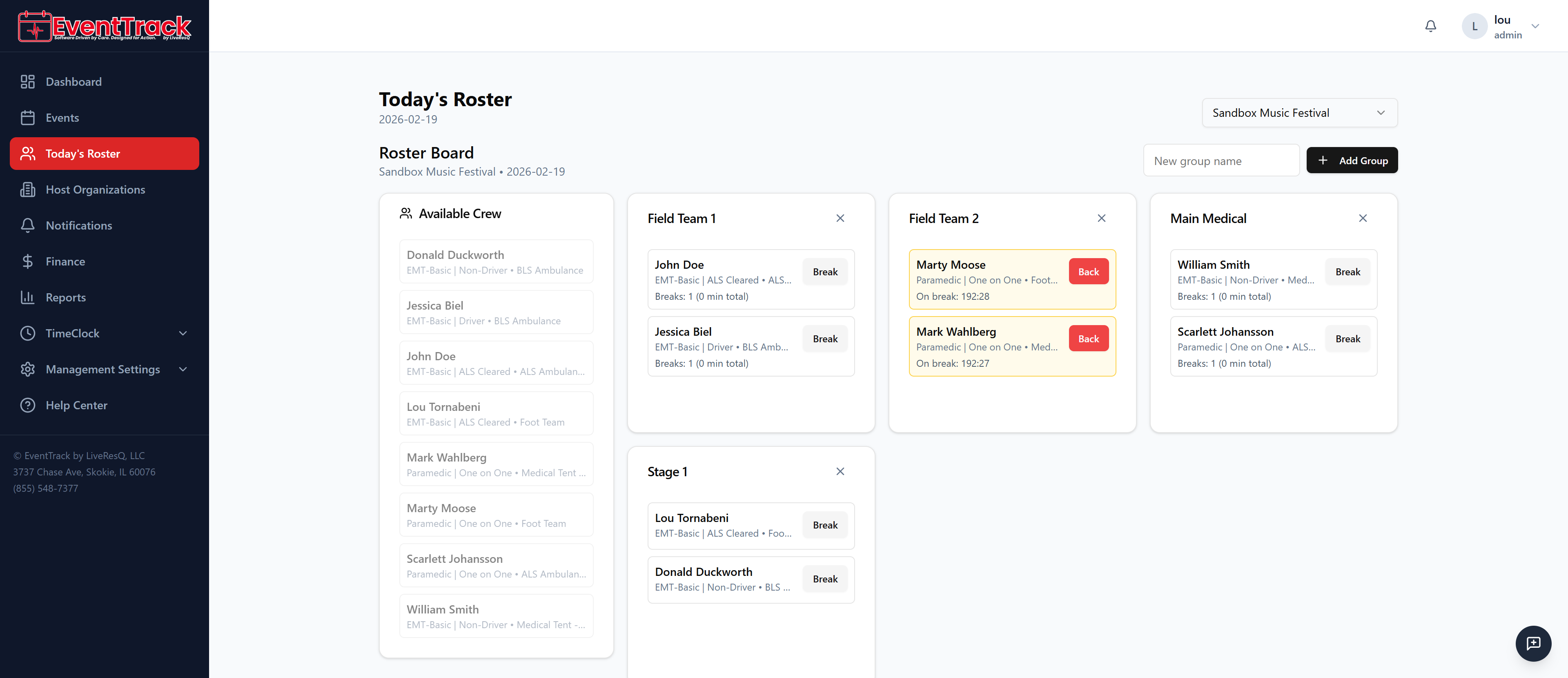 EventTrack